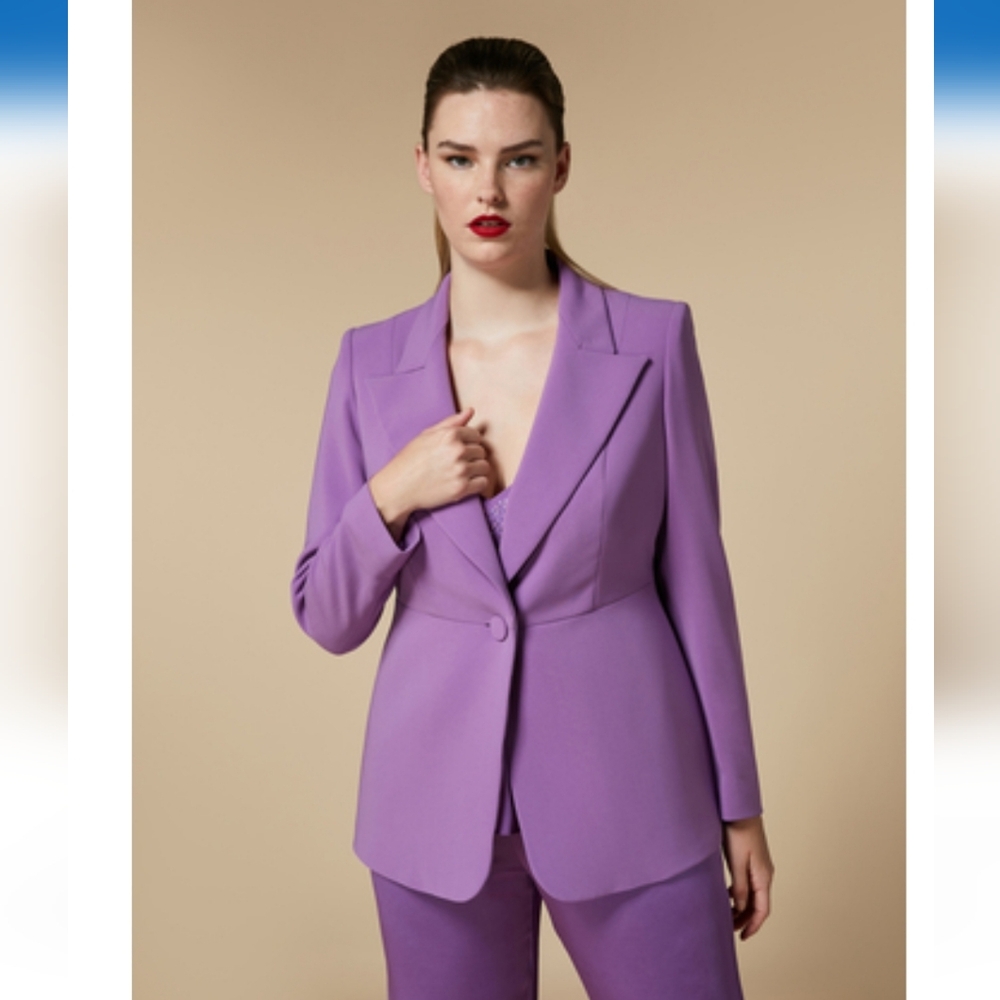 Marina Rinaldi Purple Lilac Plus Size Blazer US 20